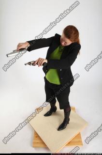 2012 01  NADIYA DUAL PISTOLS POSE1 07 A